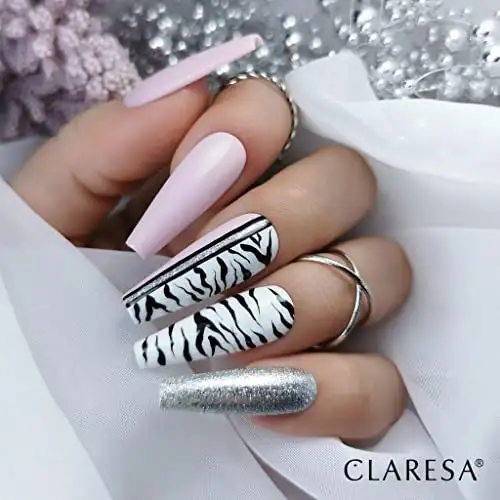 Claresa UV LED Nagellack Collection Hybrid Maniküre Soak Off Nail Polish, Farbe Rosa, Nr 504, 5ml — 5