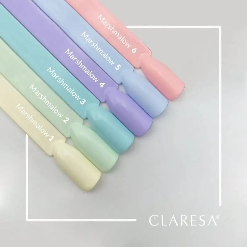 1 Marshmallow UV Nagellack 5 ml Claresa — 3