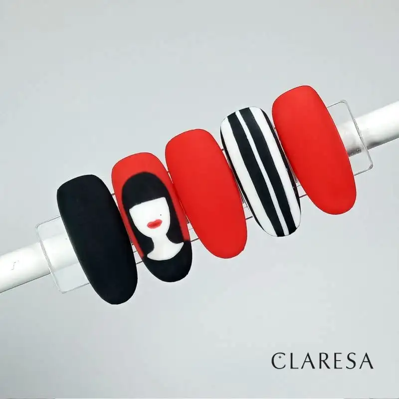 412 RED UV Nagellack 5 ml Claresa — 3