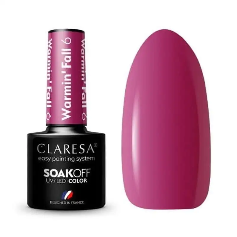 6 Warmin Fall UV Nagellack 5 ml Claresa