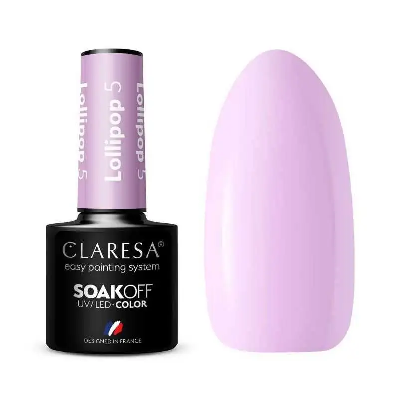 5 Lollipop UV Nagellack 5 ml Claresa