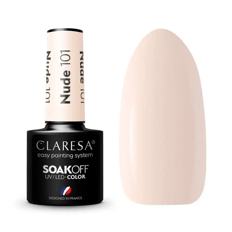 101 Nude UV Nagellack 5 ml Claresa