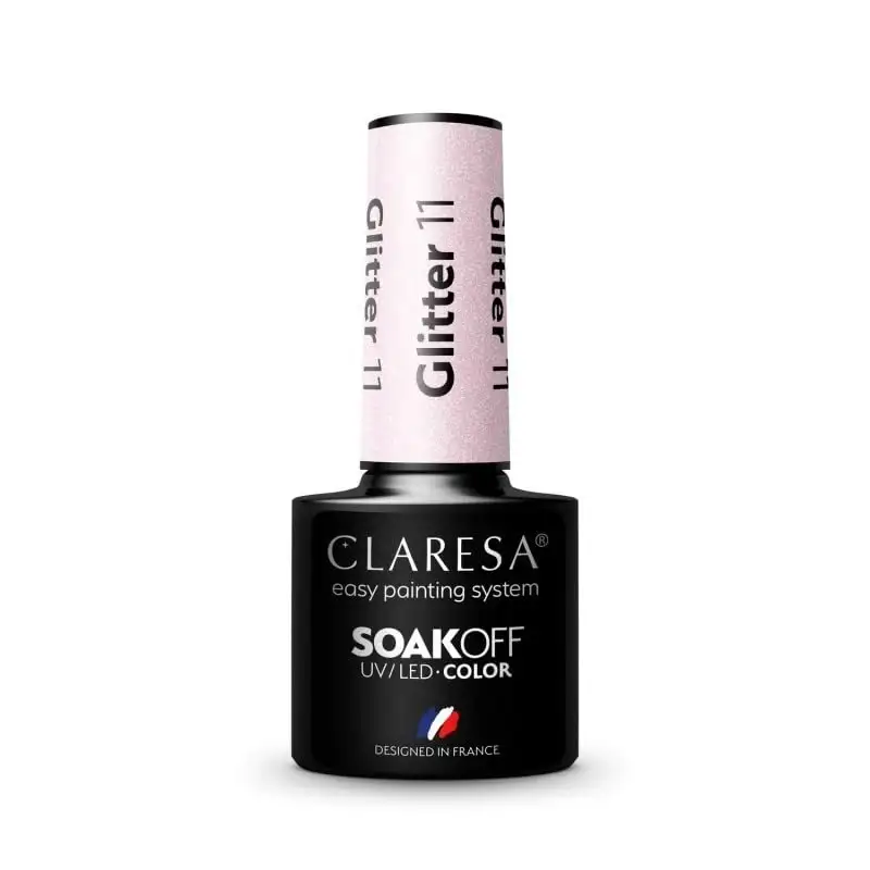 11 Glitter UV Nagellack 5 ml Claresa