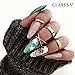 2 Glitter UV Nagellack 5 ml Claresa — 5