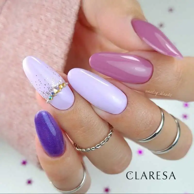 601 Purple UV Nagellack 5 ml Claresa — 3