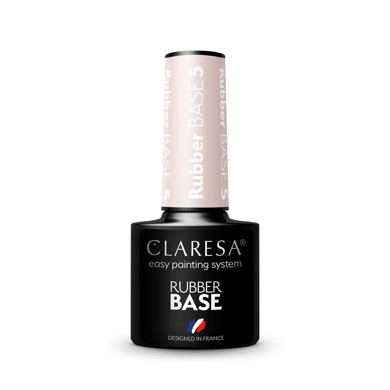Claresa UV Nagellack Rubber Base Manicure & Pedicure, Nr 05, Halbtransparent, 5ml — 4