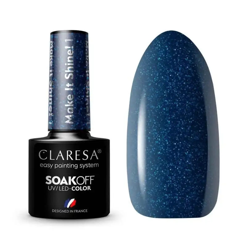 1 Make It Shine UV Nagellack 5 ml Claresa