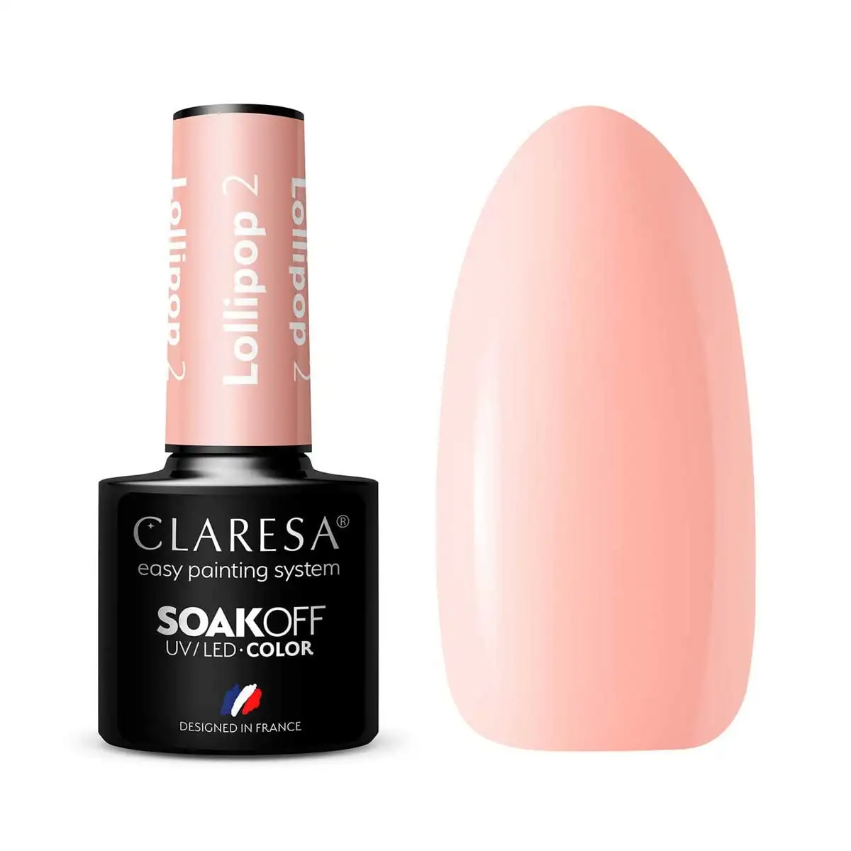 2 Lollipop UV Nagellack 5 ml Claresa