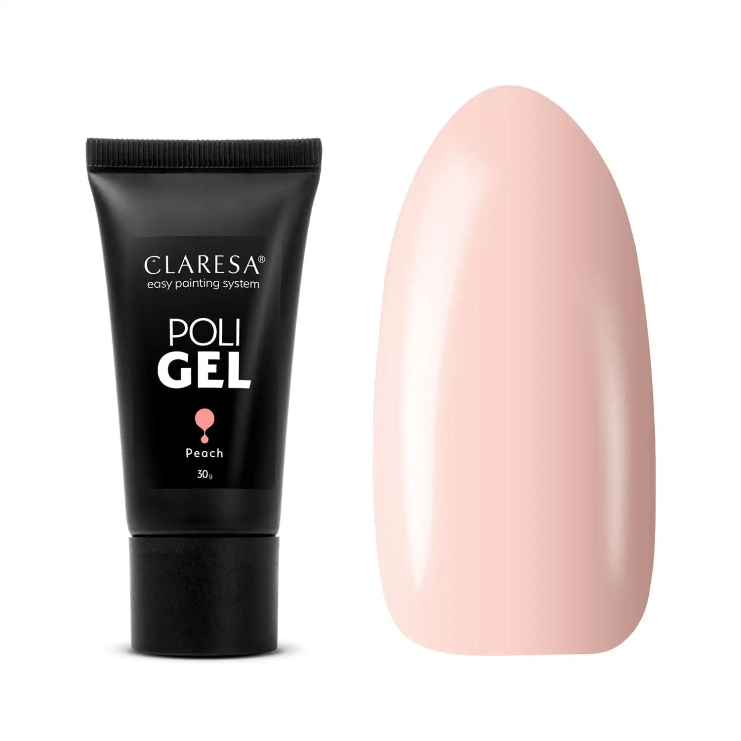 Claresa Gail Nagellack Poli 30g Pfirsich