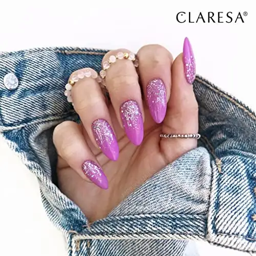 Claresa UV LED Nagellack Collection Hybrid Maniküre Soak Off Nail Polish, Farbe Rosa, Nr 544, 5ml — 11