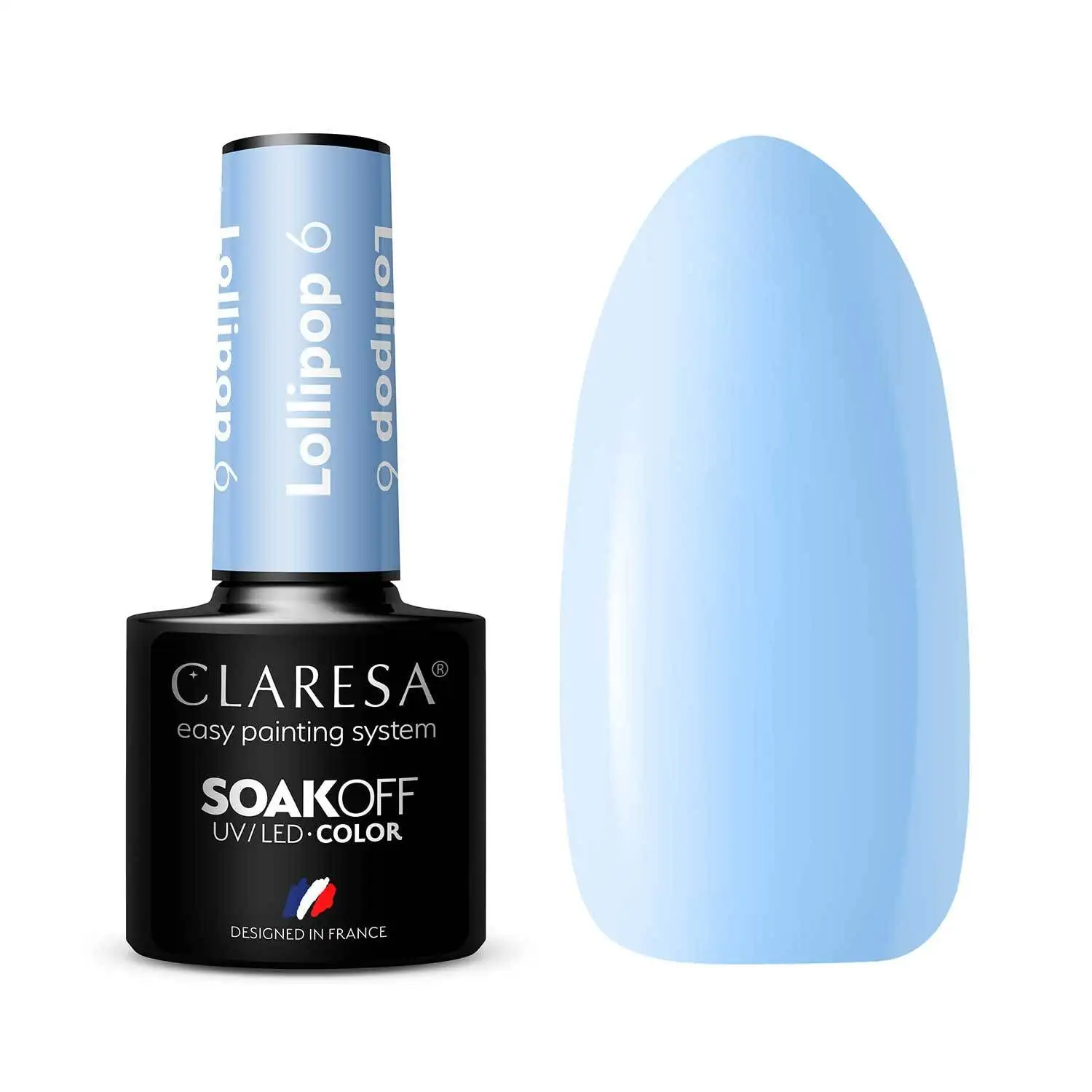 6 Lollipop UV Nagellack 5 ml Claresa