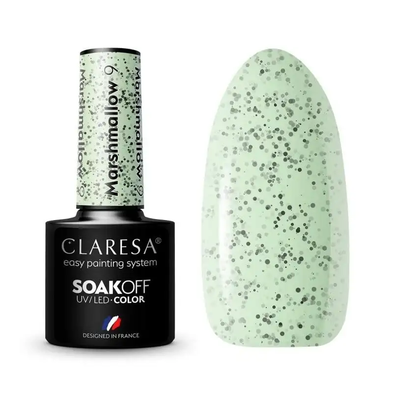 9 Marshmallow UV Nagellack 5 ml Claresa