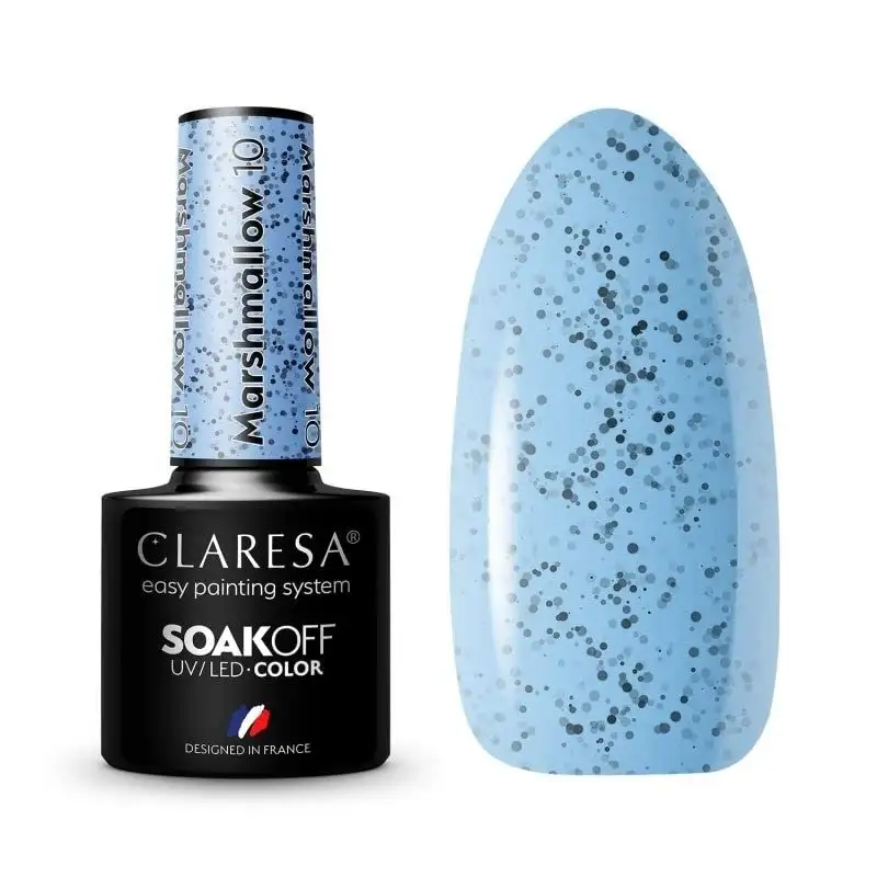 10 Marshmallow UV Nagellack 5 ml Claresa