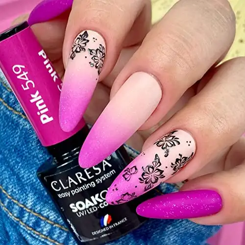 549 Pink UV Nagellack 5 ml Claresa — 8