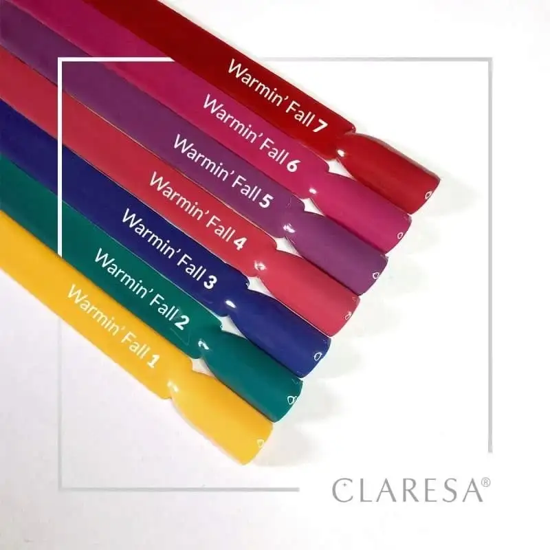 6 Warmin Fall UV Nagellack 5 ml Claresa — 3