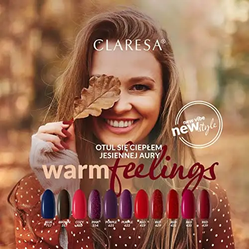 317 Brown UV Nagellack 5 ml Claresa — 8