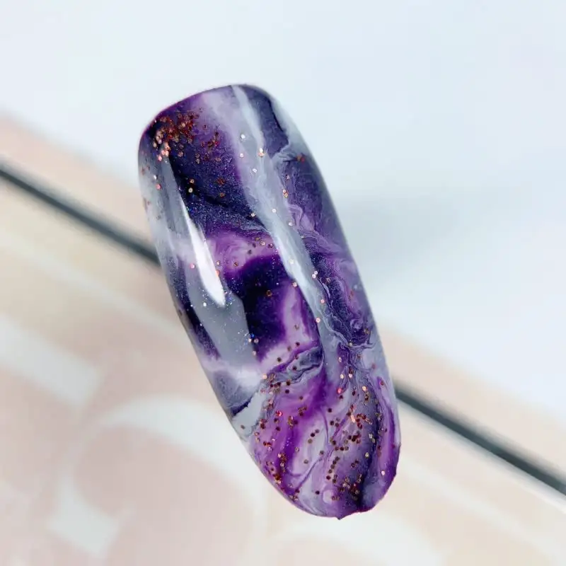 Galaxy Purple UV Nagellack 5 ml Claresa — 3