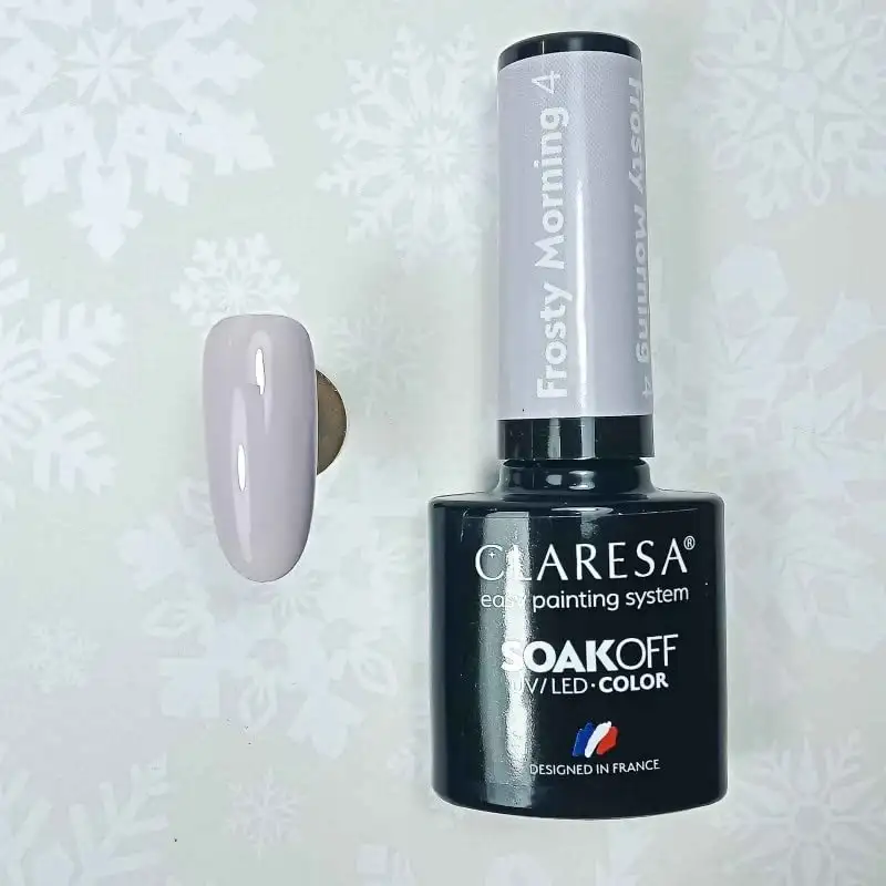 4 Frosty Morning UV Nagellack 5 ml Claresa — 3