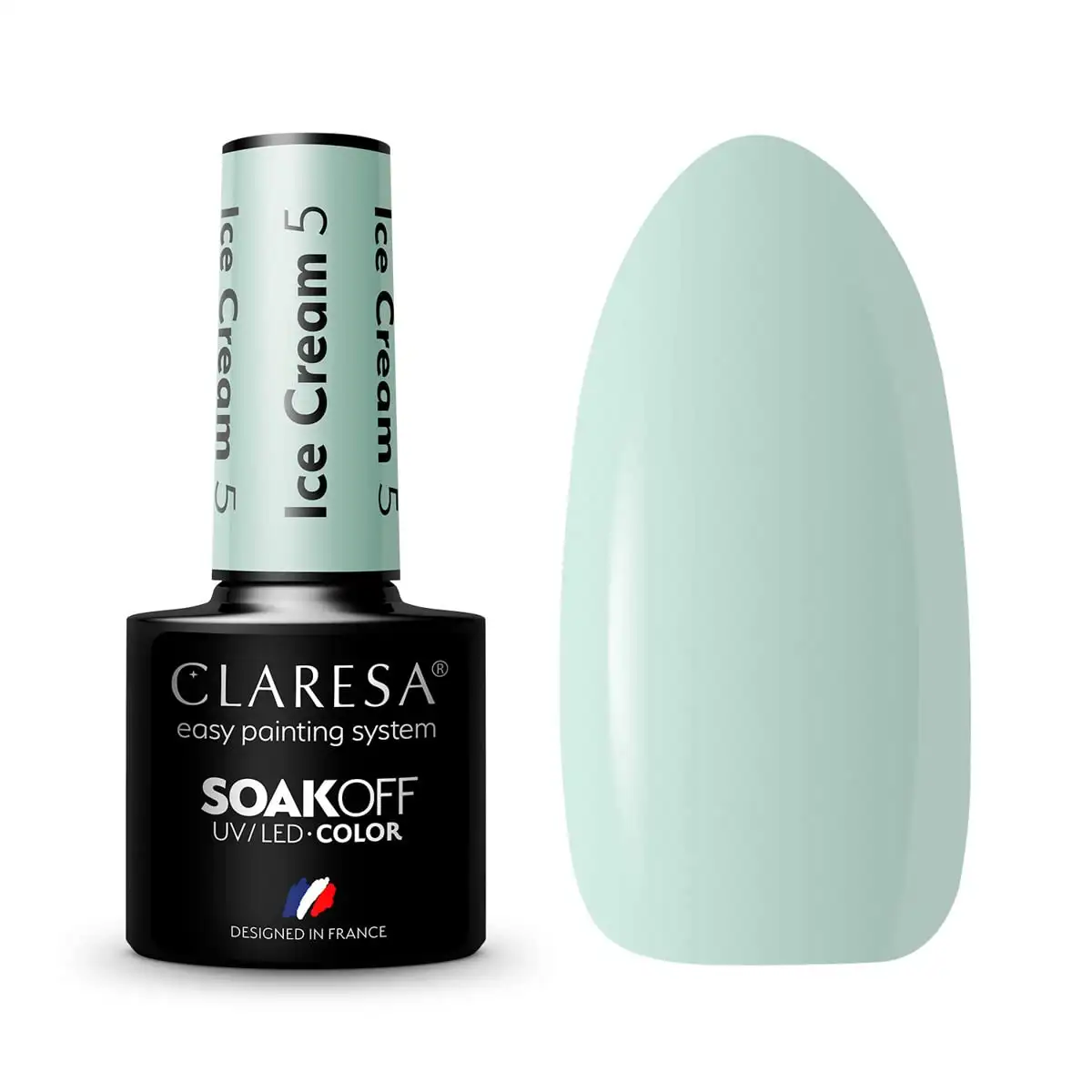 5 Ice Cream UV Nagellack 5 ml Claresa