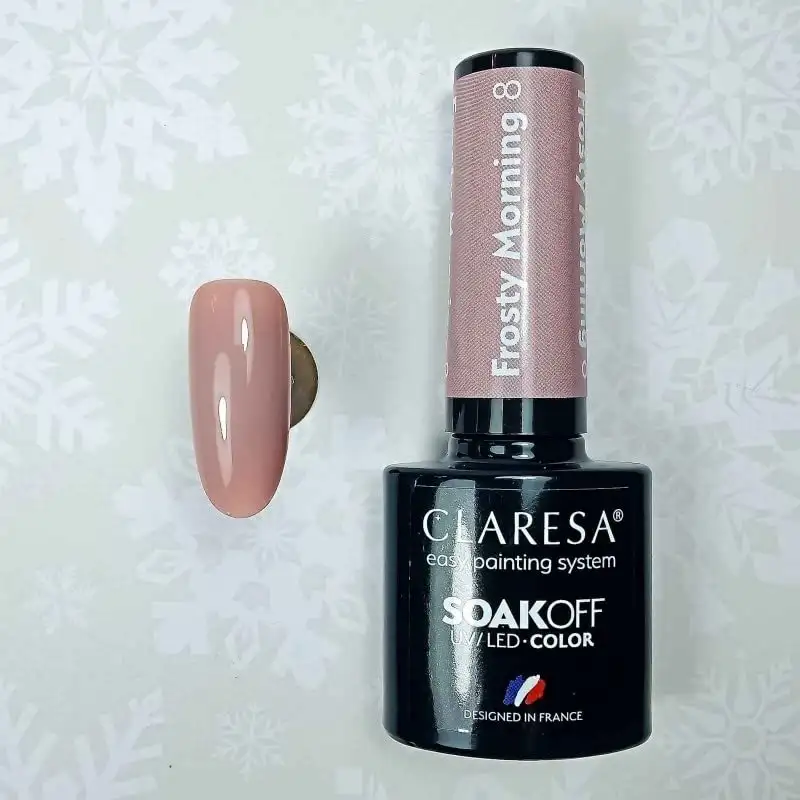 8 Frosty Morning UV Nagellack 5 ml Claresa — 5