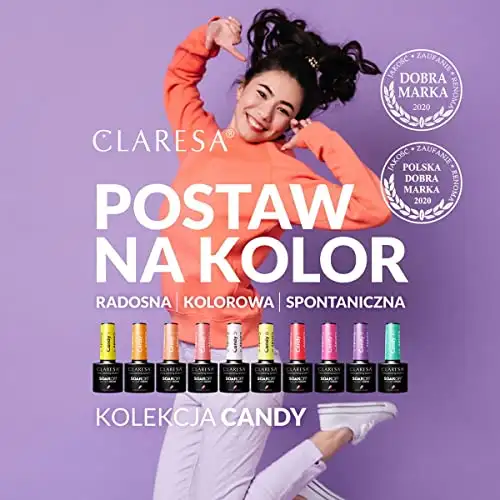5 Candy UV Nagellack 5 ml Claresa — 8