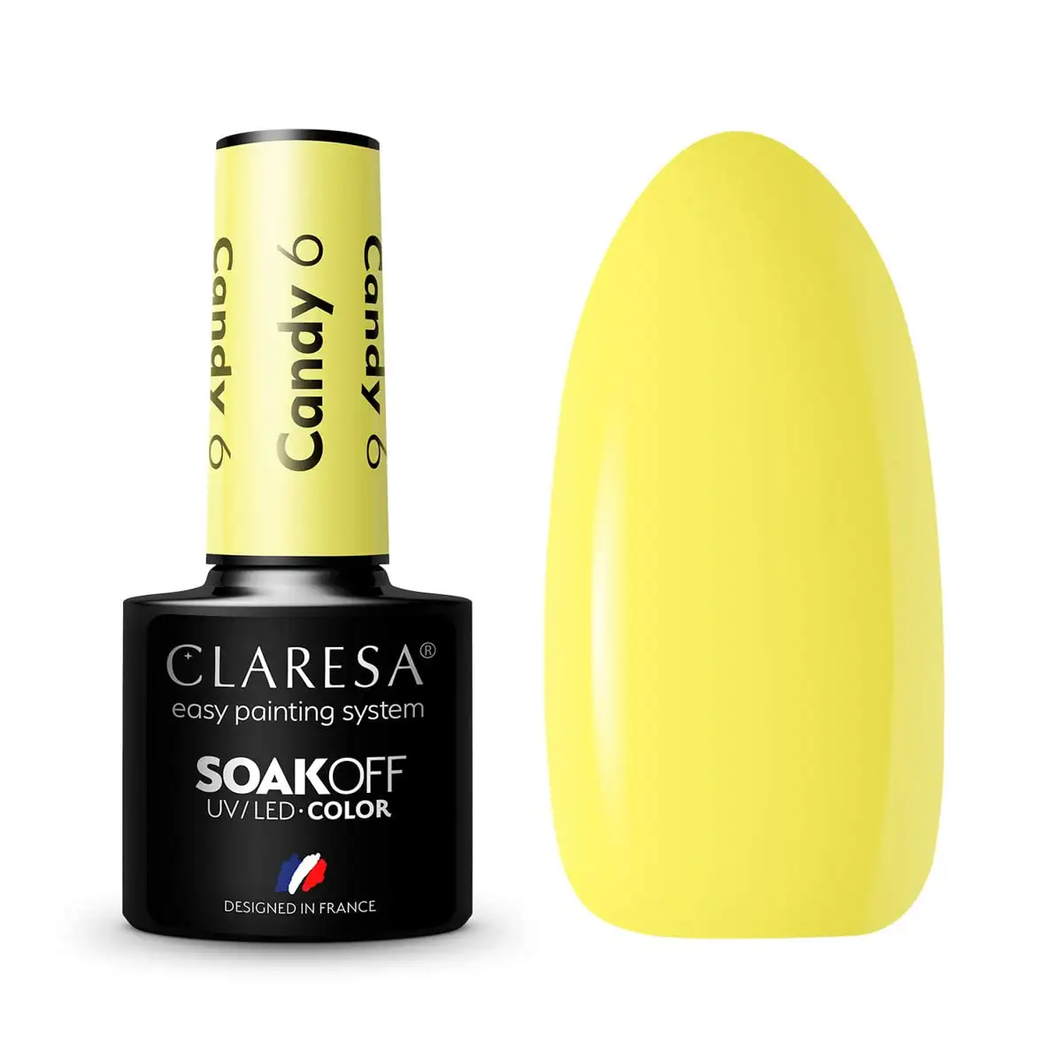 6 Candy UV Nagellack 5 ml Claresa