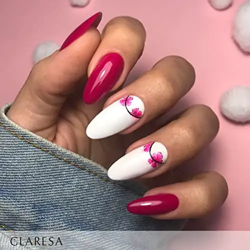 Claresa UV LED Nagellack Collection Hybrid Maniküre Soak Off Nail Polish, Farbe Rosa, Nr 524, 5ml — 14