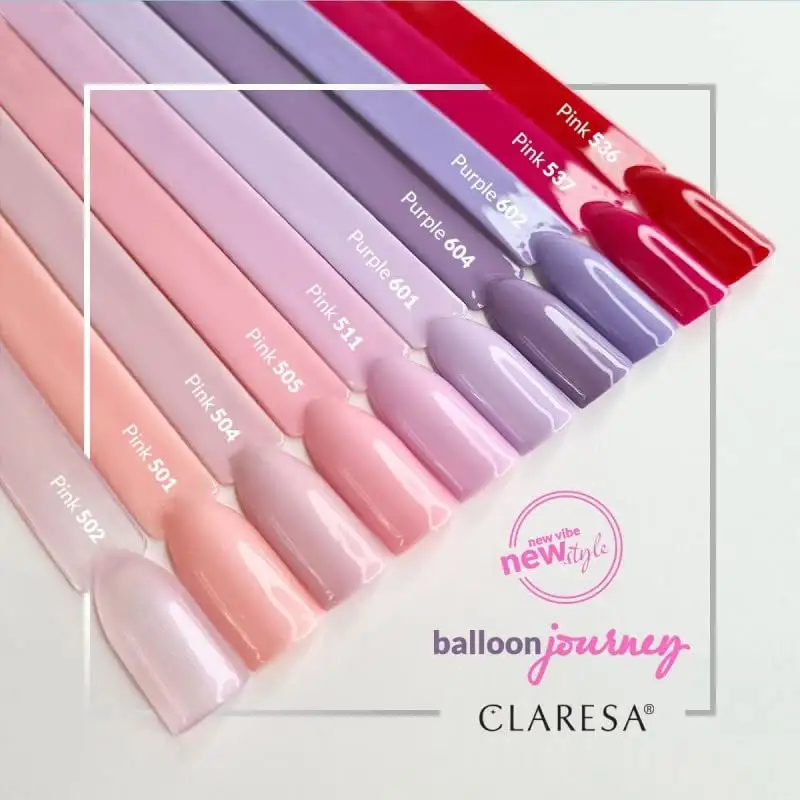 604 Purple UV Nagellack 5 ml Claresa — 9