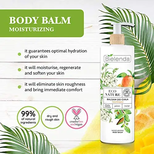 Bielenda Eco Nature - Kakade Pfeife + Jasmin + Mango - Feuchtigkeitsbalsam Für Korper 400 Ml — 5