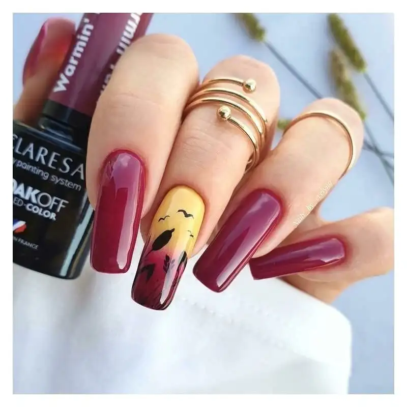 1 Warmin Fall UV Nagellack 5 ml Claresa — 3