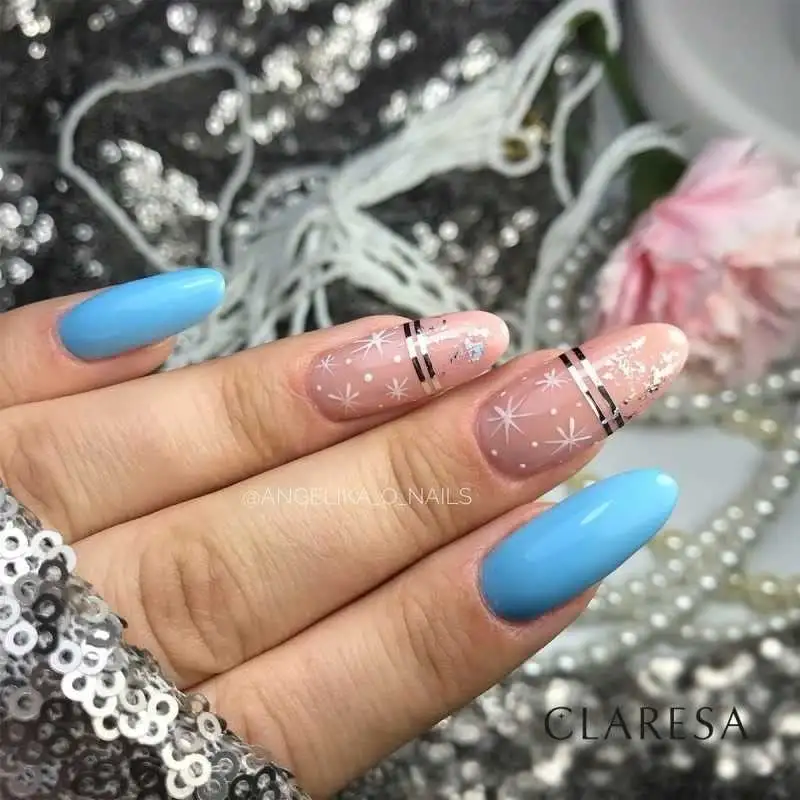 702 Blue UV Nagellack 5 ml Claresa — 3