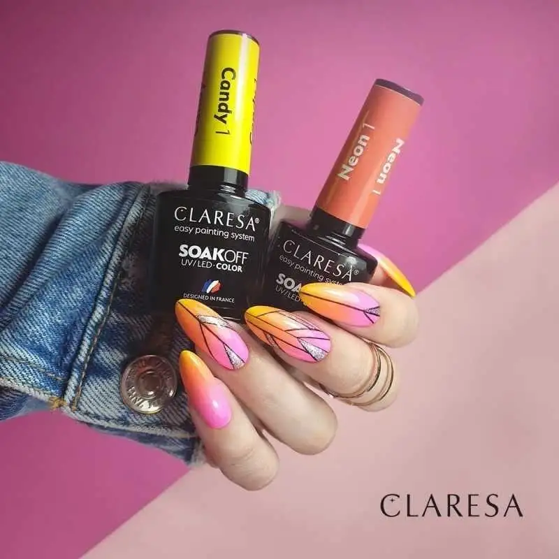 1 Neon UV Nagellack 5 ml Claresa — 5