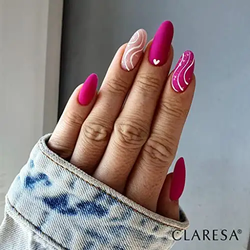 Claresa UV LED Nagellack Collection Hybrid Maniküre Soak Off Nail Polish, Farbe Rosa, Nr 540, 5ml — 11