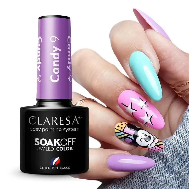 9 Candy UV Nagellack 5 ml Claresa — 3