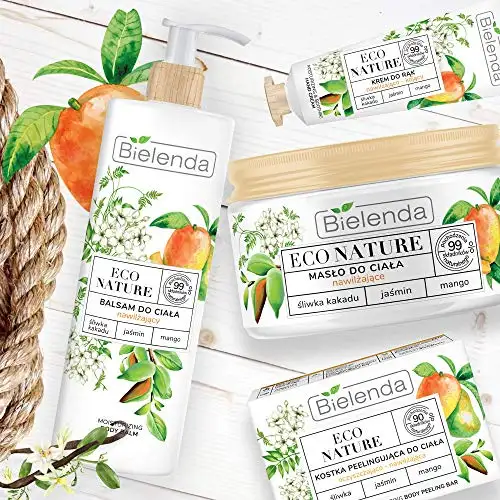 Bielenda Eco Nature - Kakade Pfeife + Jasmin + Mango - Feuchtigkeitsbalsam Für Korper 400 Ml — 14