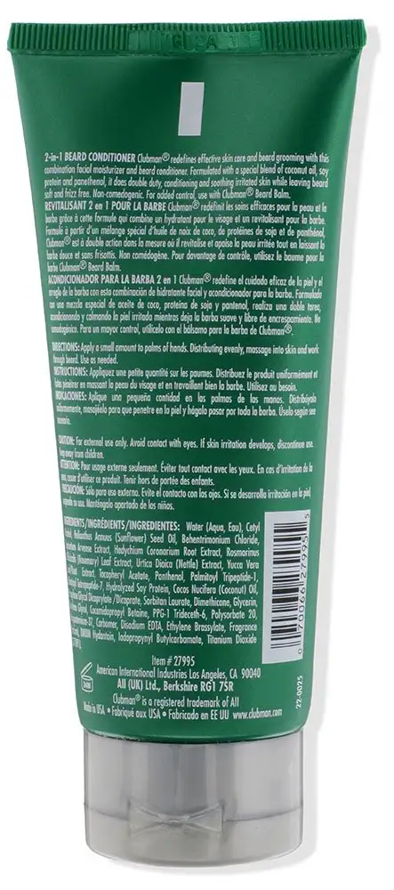PINAUD CLUBMAN Beard conditioner, 89 ml/3 fl oz — 4