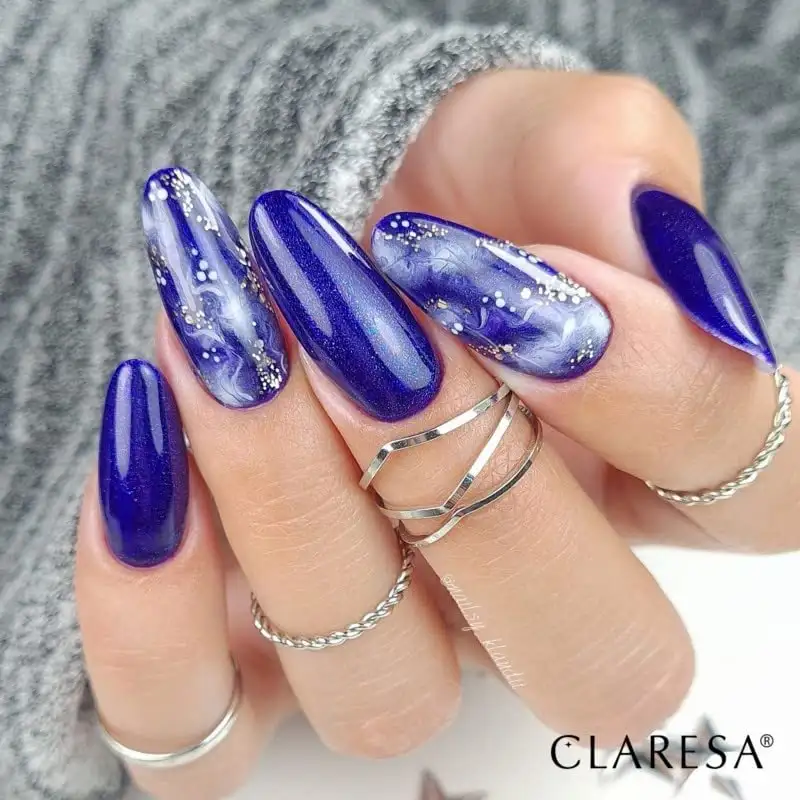 Galaxy Navy Blue UV Nagellack 5 ml Claresa — 3
