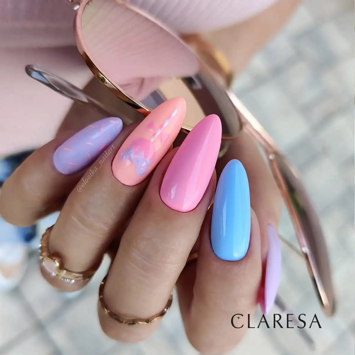 6 Lollipop UV Nagellack 5 ml Claresa — 10