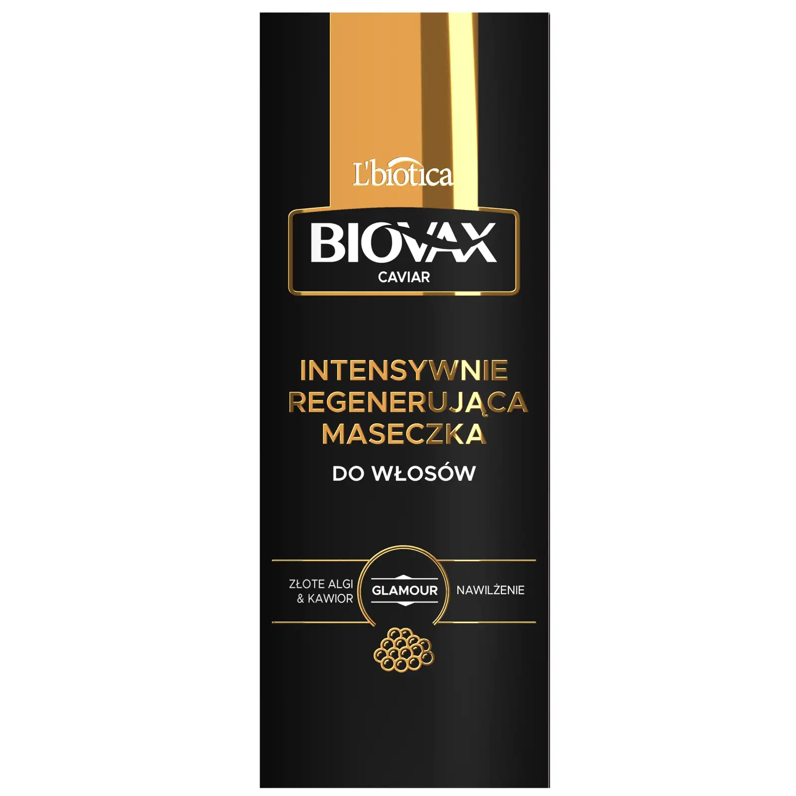 Biovax Glamour Caviar Intensivmaske Goldene Algen & Kaviar 150ml