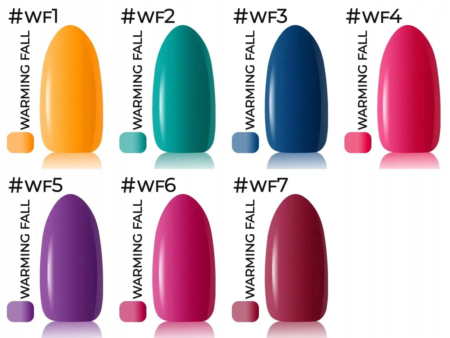 3 Warmin Fall UV Nagellack 5 ml Claresa — 7
