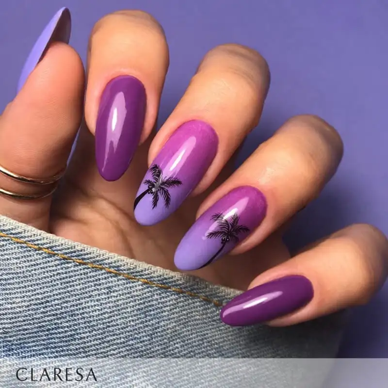603 Purple UV Nagellack 5 ml Claresa — 3