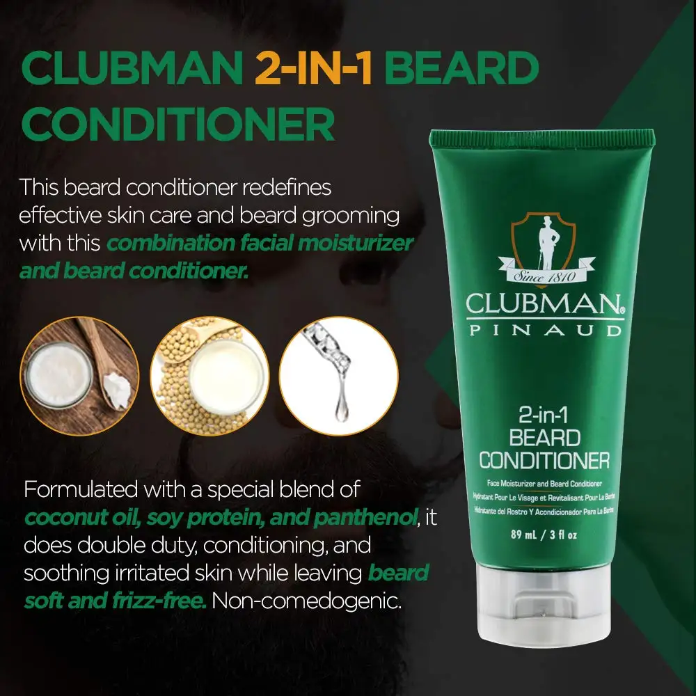 PINAUD CLUBMAN Beard conditioner, 89 ml/3 fl oz — 10