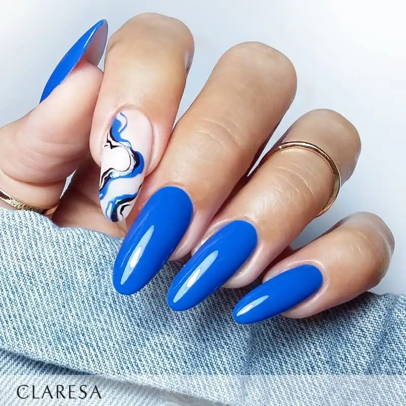 710 Blue UV Nagellack 5 ml Claresa — 3