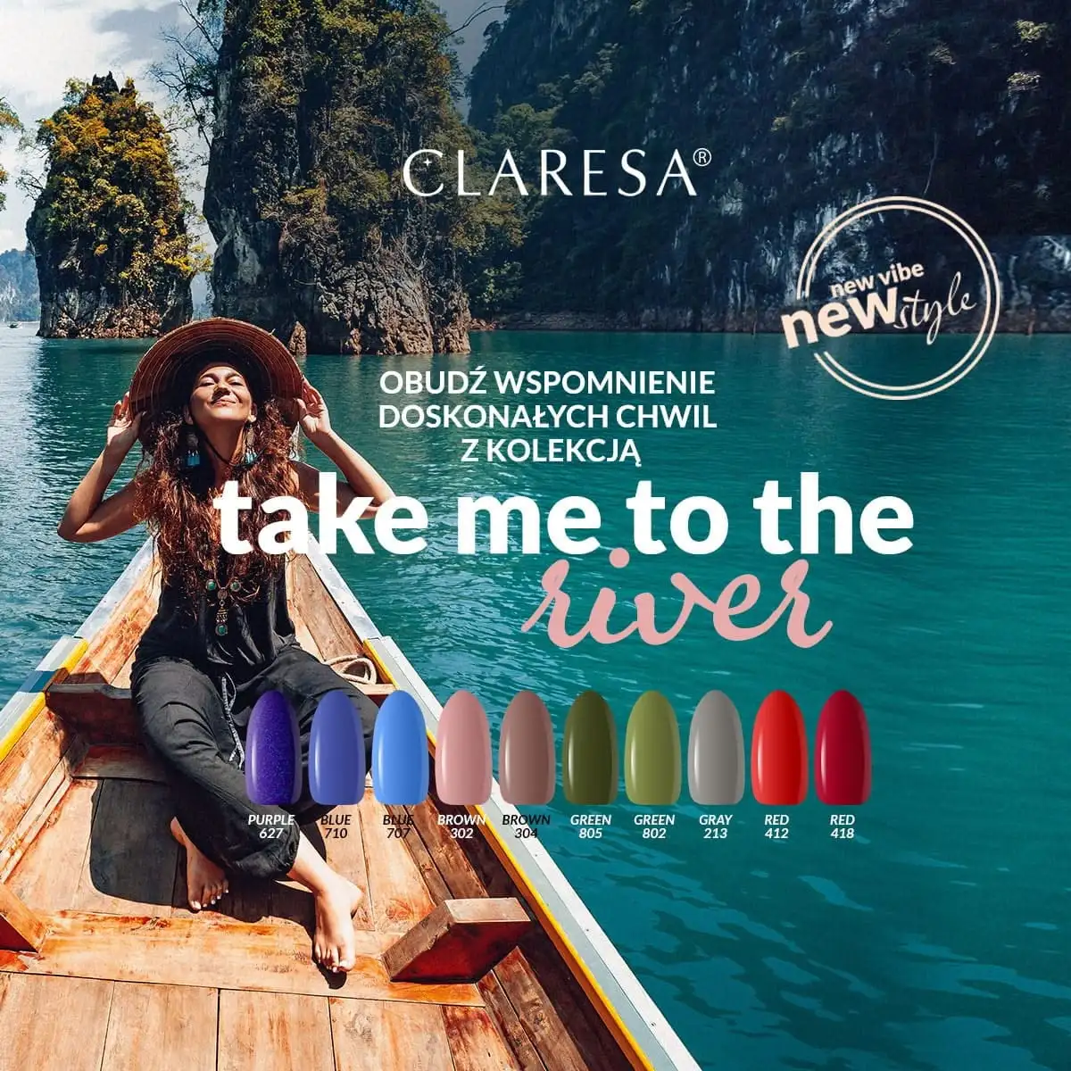 Claresa UV LED Nagellack Collection Hybrid Maniküre Soak Off Nail Polish, Farbe Rote, Nr 418, 5ml — 7