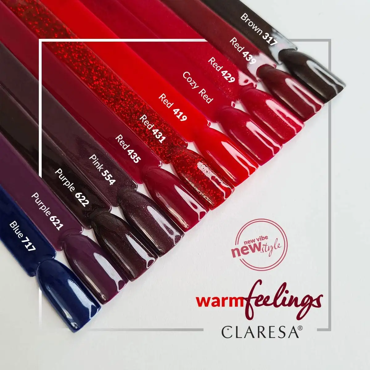 317 Brown UV Nagellack 5 ml Claresa — 4