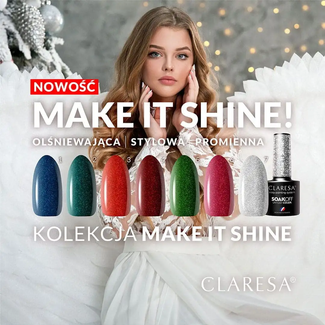 2 Make It Shine UV Nagellack 5 ml Claresa — 10