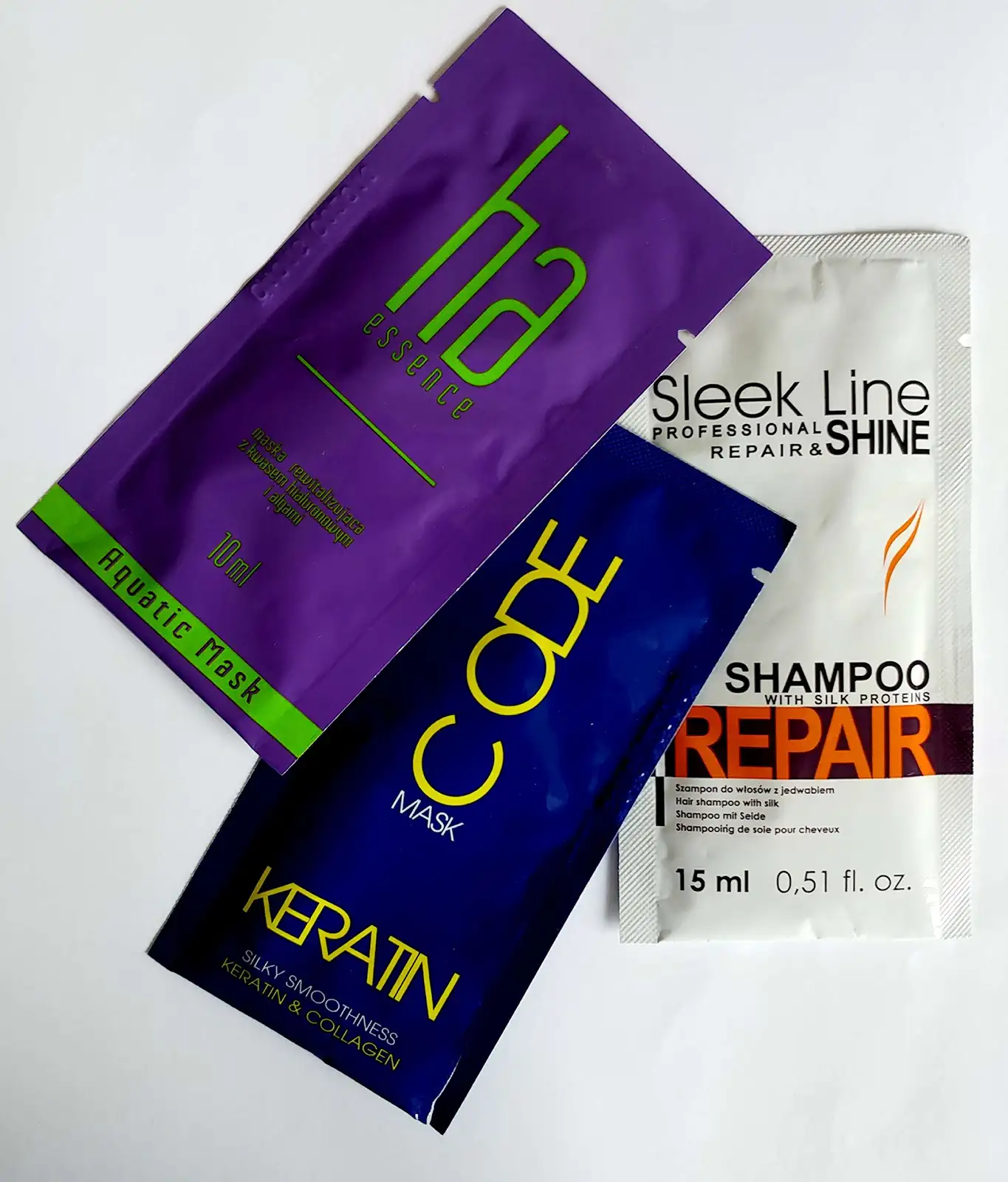 Bielenda Professional Gesichtsserum mit Hialuronsäure – Serum do Twarzy z Kwasem Hialuronowym 30 ml Set mit Stapiz-Haarshampoo 15 ml oder Maske 10 ml — 3