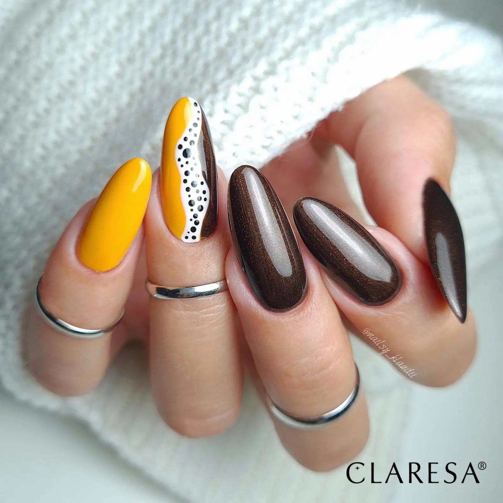 317 Brown UV Nagellack 5 ml Claresa — 10