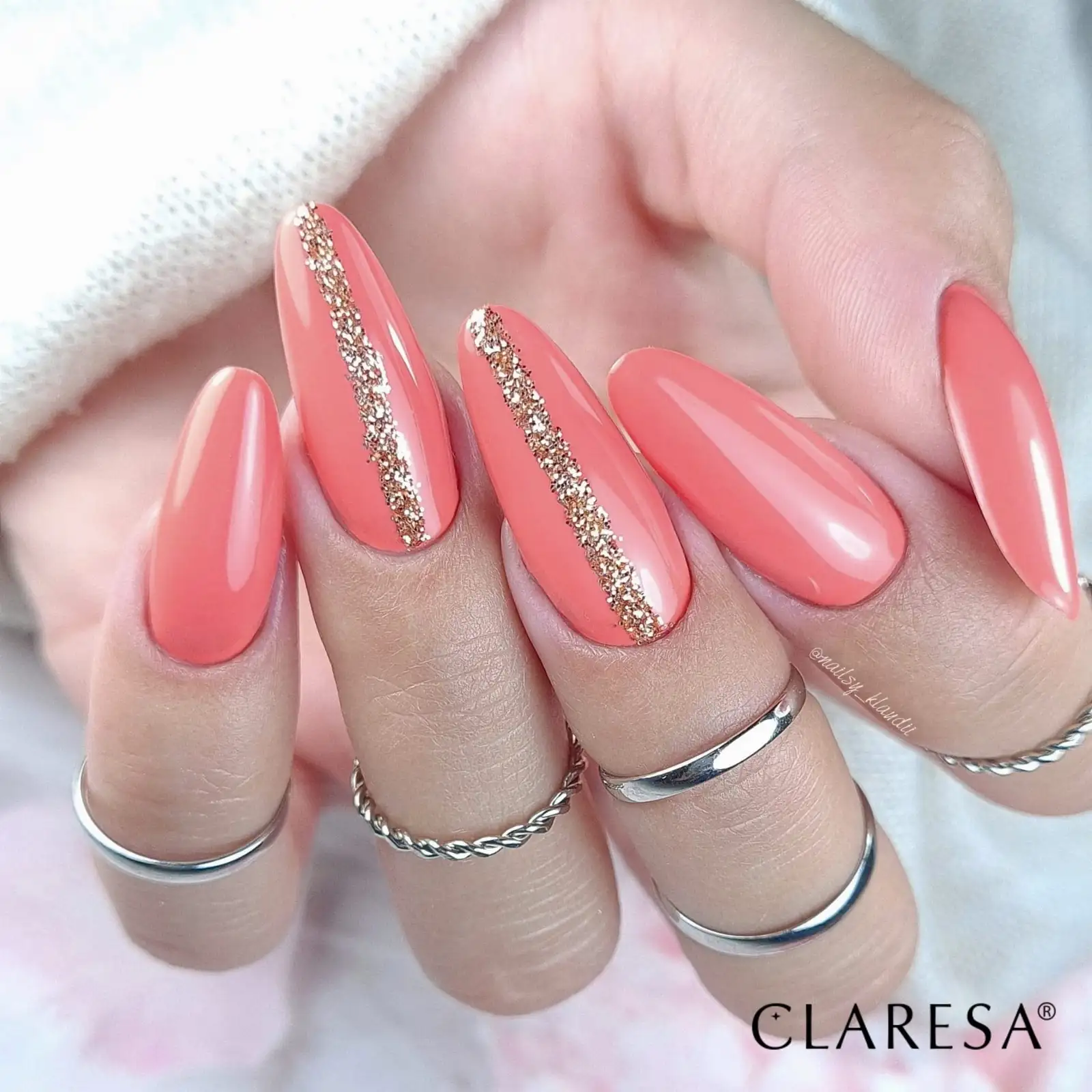 Claresa UV LED Nagellack Collection Hybrid Maniküre Soak Off Nail Polish, Farbe Rosa, Nr 516, 5ml — 4
