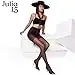 BELLAROSA Tights for women JULIA - Ladies black tights 15 denier - Women's tights - Ladies tights - MADE IN ITALY clothing - Comfort & Stretchy womens tights - High Waist Tights — 6